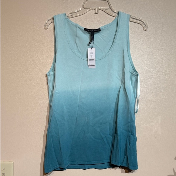 White House Black Market Tops - White House Black Market Ombre Blue Tank Top